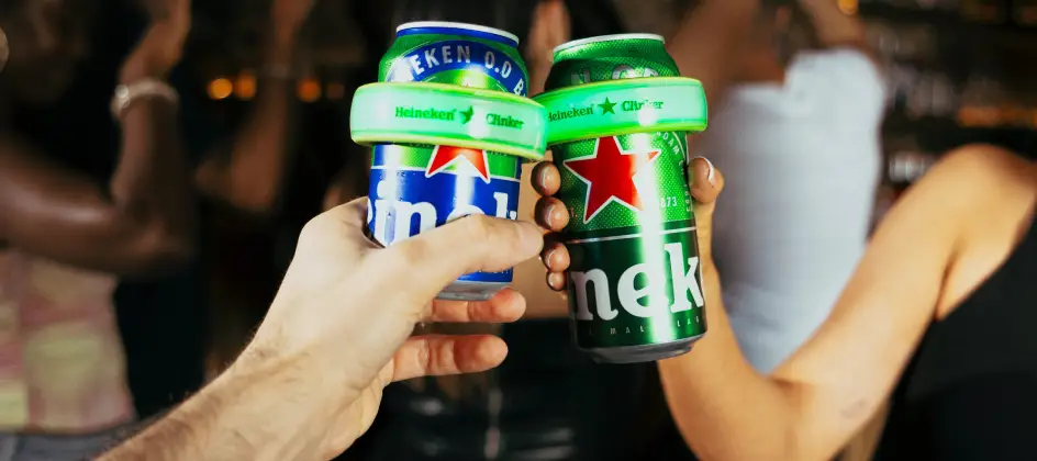 Heineken tech innovation connects festival-goers